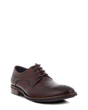 Spring Step Charlie Leather Derby - Brown
