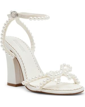 Steve Madden Hara Ankle Strap Sandal - White