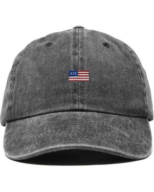 Alix Usa Flag Dad Cap - Gray