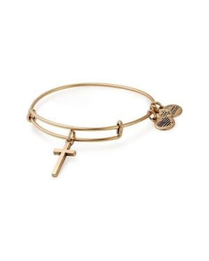 ALEX AND ANI Cross Bangle - Metallic
