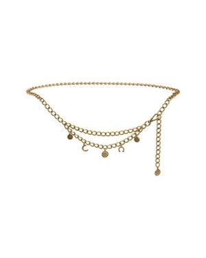 Treasure & Bond Spencer Charm Chain Belt - Multicolor