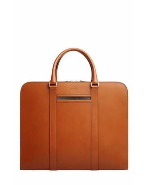 Carl Friedrik Palissy Overnight Briefcase - Brown