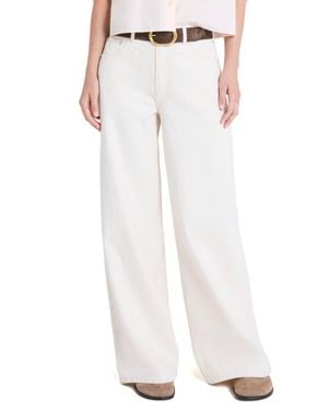 Twp Tiny Dancer Wide Leg Jeans - White