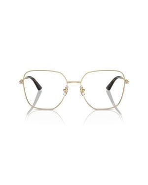 Jimmy Choo 53Mm Square Optical Glasses - Multicolor