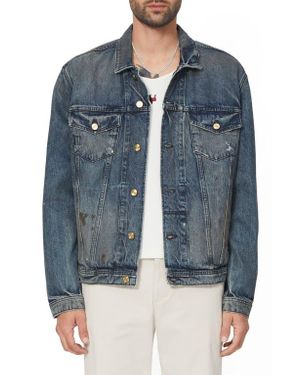 Vayder Denim Trucker Jacket - Blue