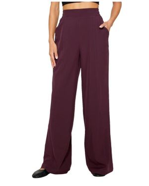 Fabletics Downtown Wide Leg Pant - Red