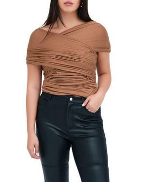MARCELLA Alyssa Infinity Jersey Top - Blue