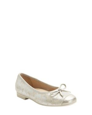 Alegria By Pg Lite Talya Cap Toe Ballet Flat - White