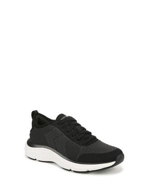 Dr. Scholls Feel Support Knit Lace-Up Sneaker - Black