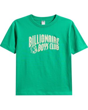 BBCICECREAM Kids' Curve Logo Short Sleeve Graphic T-Shirt - Green