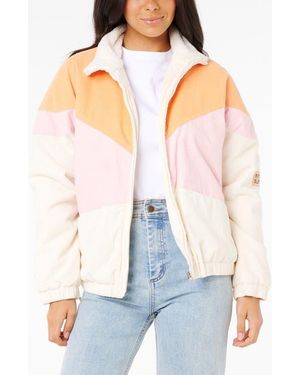 Rip Curl Sunset Luau Corduroy Jacket - White