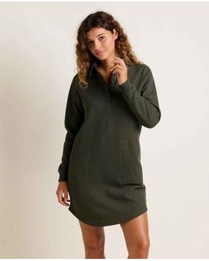 Toad & Co. Bitterroot Long Sleeve Dress - Green