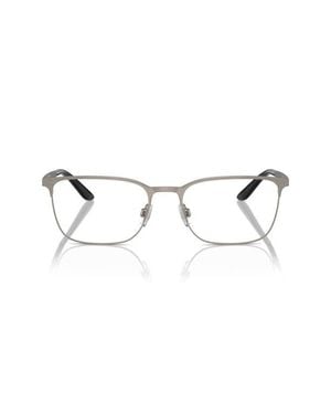 Giorgio Armani 53Mm Square Optical Glasses - Multicolor