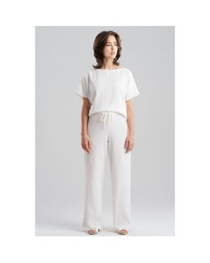 Natori Onsen Pants - White