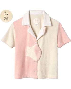 Tombolo 'Conched Out' Cabana Crop Cut - Pink