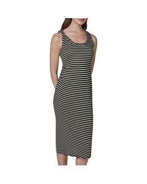 Donna Karan Weekend Sleeveless Body-Con Midi Dress - Black