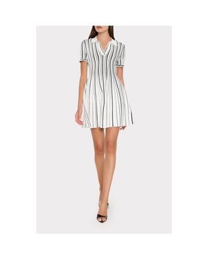 MILLY Kenna Knit Minidress - White