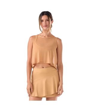 Tavi Flatter Flow Hi Lo Tank - Natural