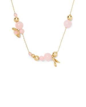 Kate Spade Gilded Garden Pendant Necklace - Metallic