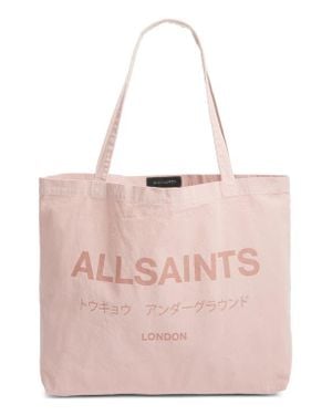 AllSaints Underground Tote - Pink