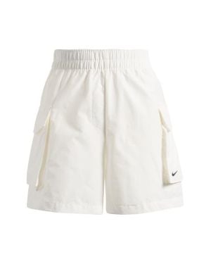 Nike Sportswear Essential Woven High Waist 5-Inch Cargo Shorts - White