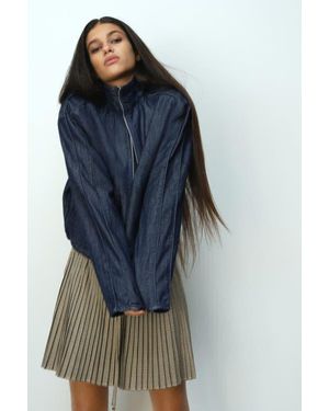 H&M Sporty Denim Jacket - Blue