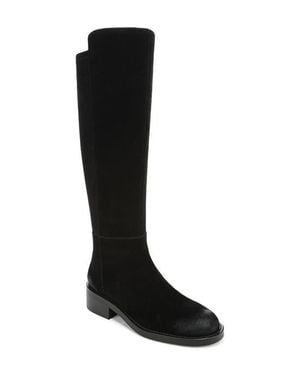 Sam Edelman Marin Stretch Suede Knee High Boot - Black