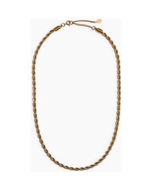 H&M Waterproof Twisted Necklace - Metallic