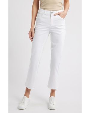 Wit & Wisdom Bennett High Waist Jeans - White