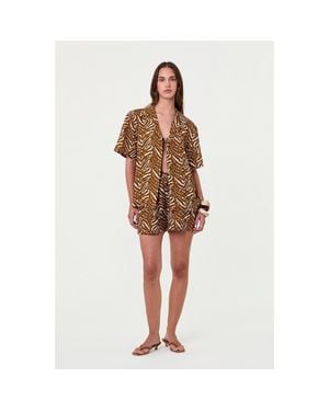 Nicholas Sonora Shirt - Brown