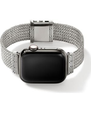 John Hardy Smart Watch Strap, 18Mm - Gray