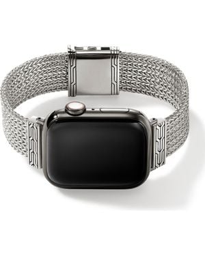 John Hardy Smart Watch Strap, 18Mm - Gray