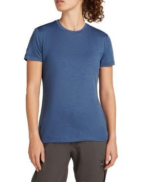 Icebreaker 150 Tech Lite Iii Merino Wool T-Shirt - Blue