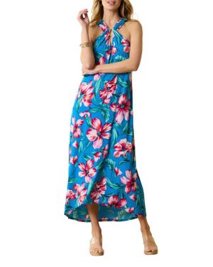 Tommy Bahama St. Barts Blossom Maxi Dress - Blue