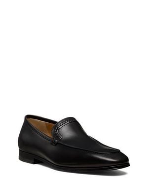 Stuart Weitzman Dalton Loafer - Black