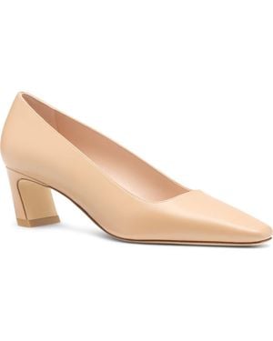 Stuart Weitzman Stassi Pump - Natural