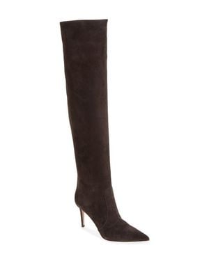 Gianvito Rossi Hansen Pointed Toe Boot - Brown