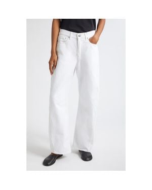 Kallmeyer Callum Barrel Leg Jeans - White