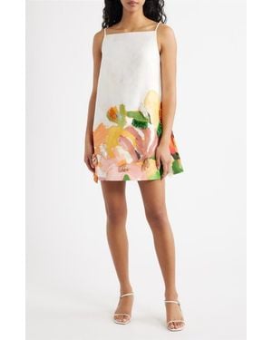 Acler Java Floral Print Minidress - Multicolor