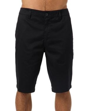 O'neill Sportswear Redwood Relaxed Fit Chino Shorts - Black