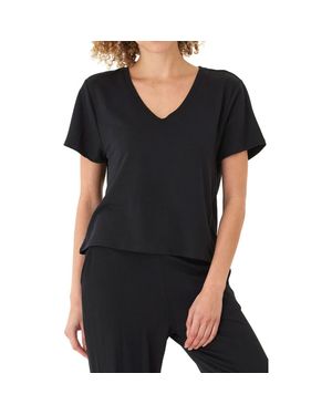 Threads For Thought Bettine Terry T-Shirt - Black