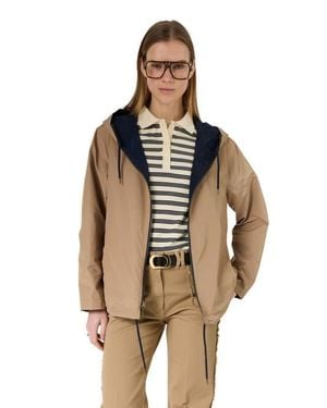 Gerard Darel Jordane Reversible Short Parka - Metallic