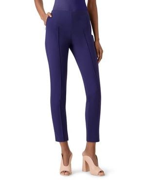 Akris Melissa Techno Cotton Blend Crop Pants - Blue