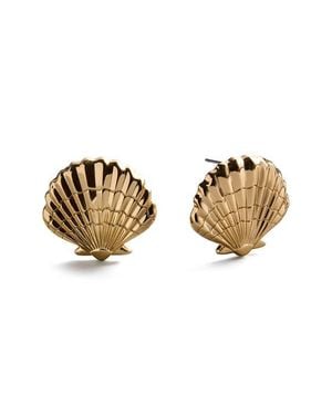 BaubleBar Marina Seashell Earrings - Natural