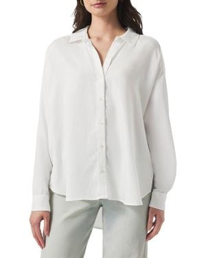 Splendid Ella Button-Up Shirt - White