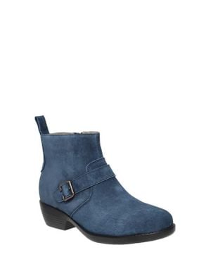 Propet Memphis Zip Bootie - Blue