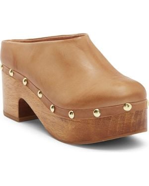 Free People Calli Platform Clog - Brown