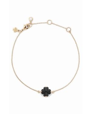 Kate Spade Clover Charm Bracelet - White