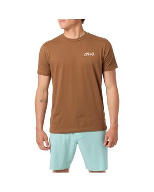 O'neill Sportswear Home Grown Graphic T-Shirt - Brown