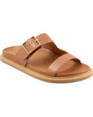 EOS FOOTWEAR Dedra Two-Strap Sandal - Brown